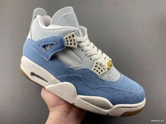  Air Denim  4 "Worn IB6716-100 Blue”  Jordan 0308